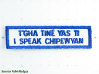 I Speak Chipewyan